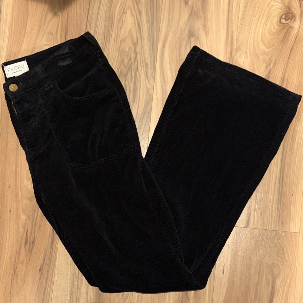 Pilcro Black Corduroys